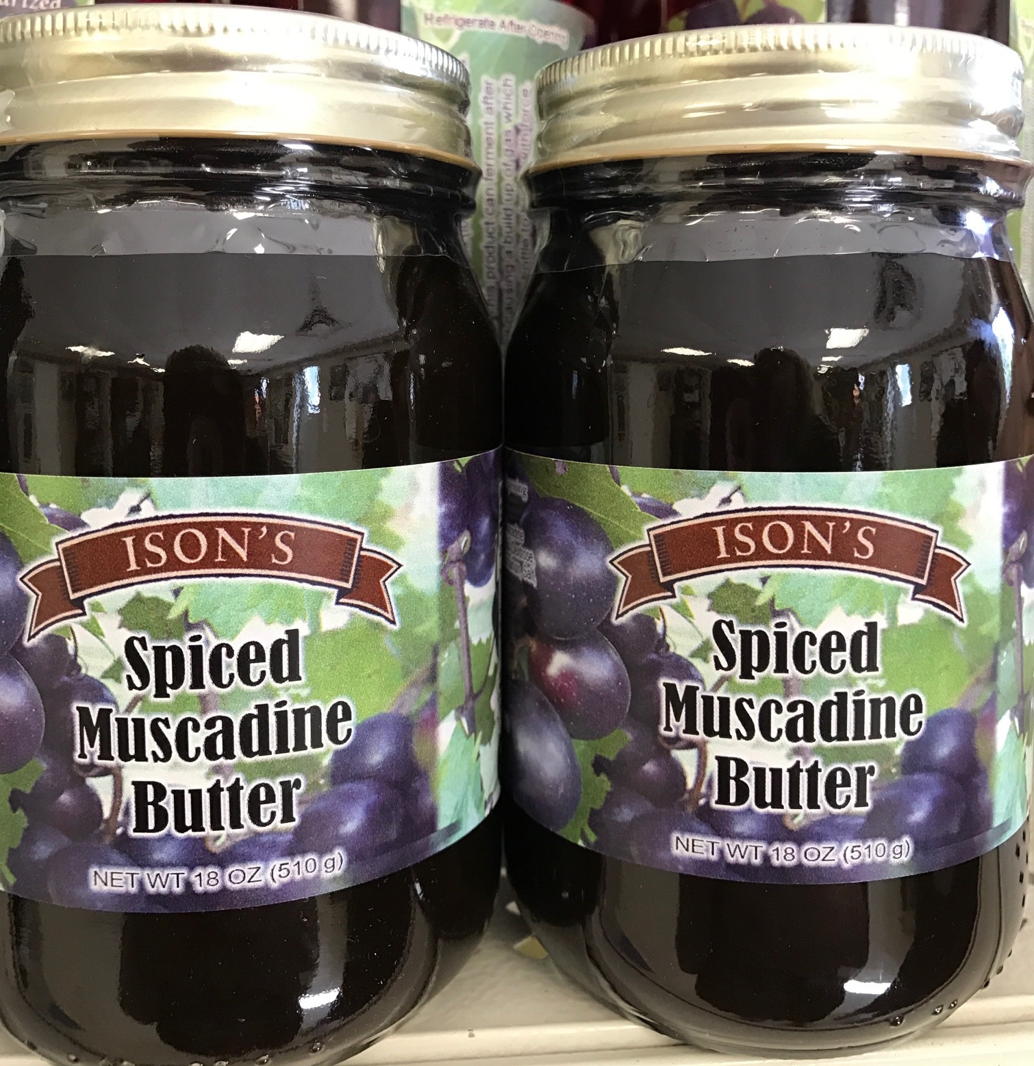 Muscadine Spiced Butter