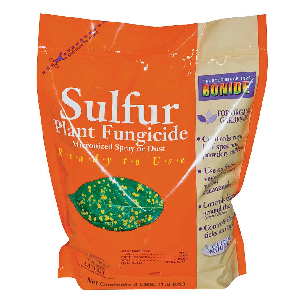 Sulfur Plant Fungicide