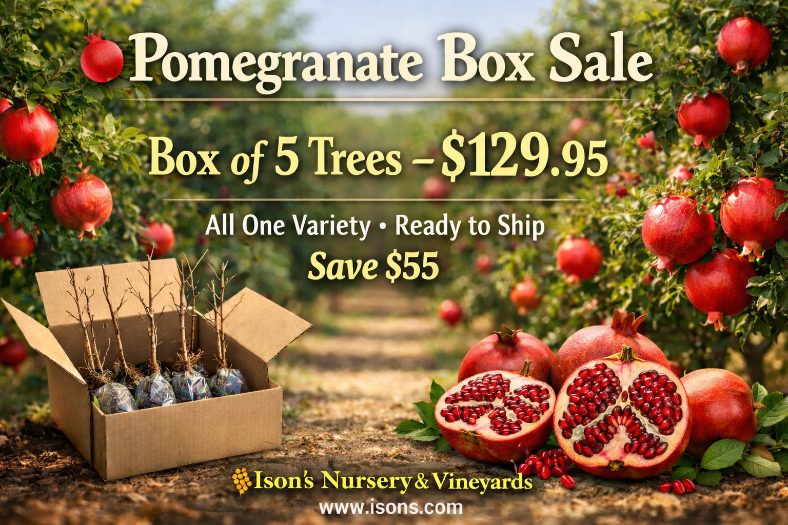 Pomegranate Box Sale