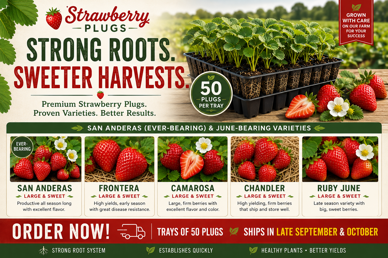strawberry plug ad all varieties
